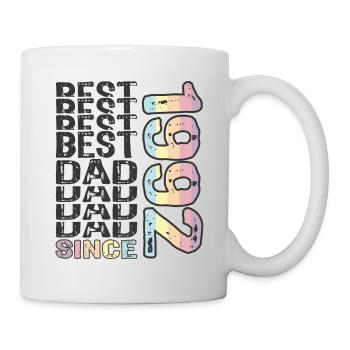 Bester Papa der Welt seit 1992 Vatertag - Tasse - Weiß - Rechts