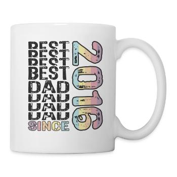 Best dad in the world since 2016 Father's Day - Mug - white - Right