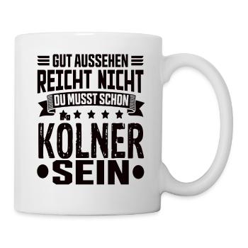 Cologne Cologne NRW Rhineland Cologne Saying - Mug - white - Right