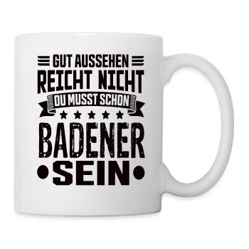 Badener Badenwürtenberg Karlsruhe Badener Spruch - Mug - white - Right