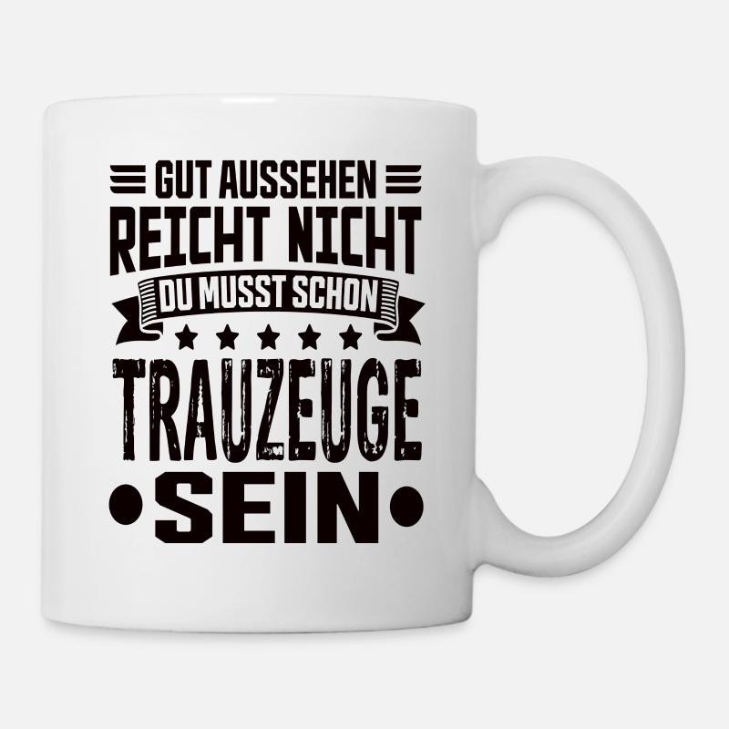 Trauzeuge - Tasse - Weiß