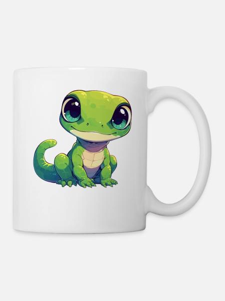 Agamen Agame - Tasse - Weiß