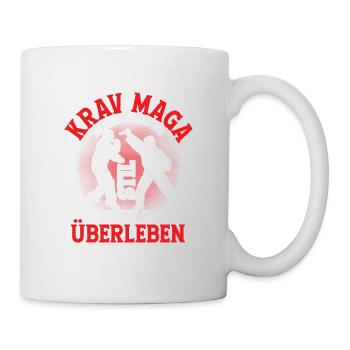 Krav Maga Contact Sports Martial Arts - Mug - white - Right