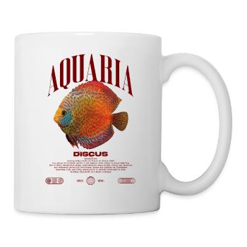 Diskus-Buntbarsch Fish Keeper Moderne Streetwear - Tasse - Weiß - Rechts