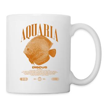 Diskus-Buntbarsch Fish Keeper Moderne Streetwear - Tasse - Weiß - Rechts