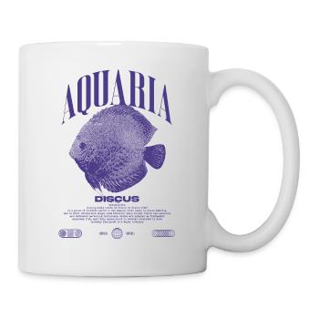 Diskus-Buntbarsch Fish Keeper Moderne Streetwear - Tasse - Weiß - Rechts