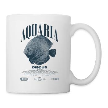 Diskus-Buntbarsch Fish Keeper Moderne Streetwear - Tasse - Weiß - Rechts