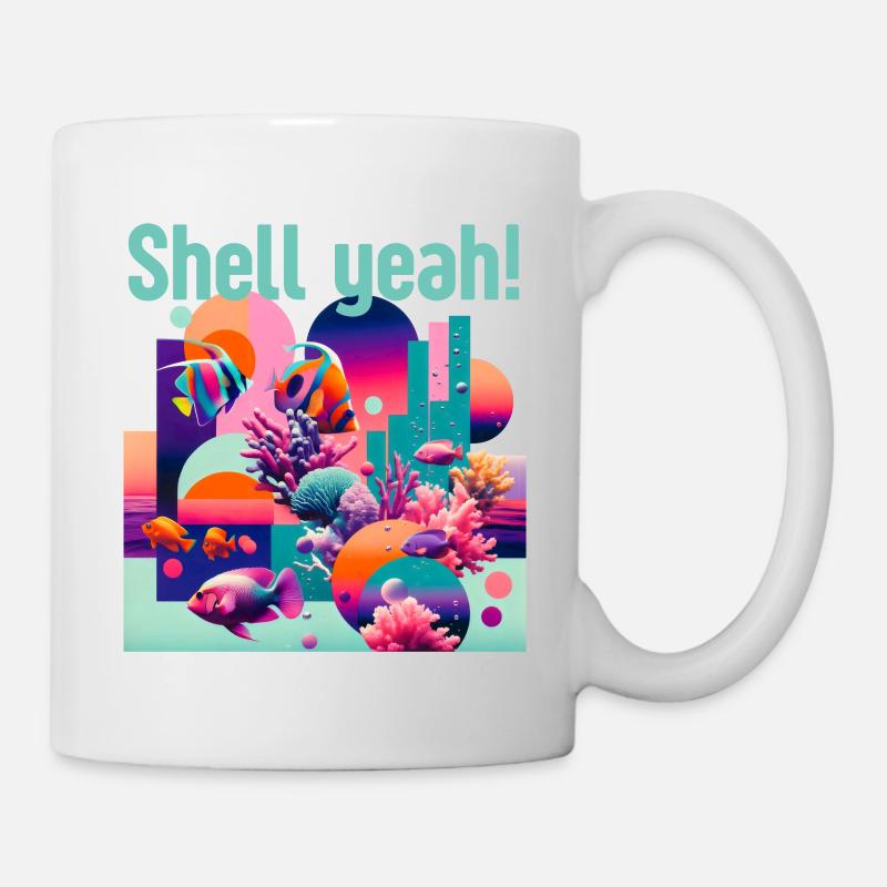 Shell yes! - Mug - white