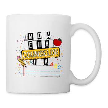 Ich bin kein normaler Berater, ich bin ein cooler Berater F - Tasse - Weiß - Rechts