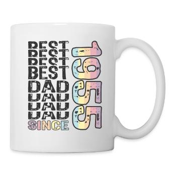 Best dad in the world since 1955 Father's Day - Mug - white - Right