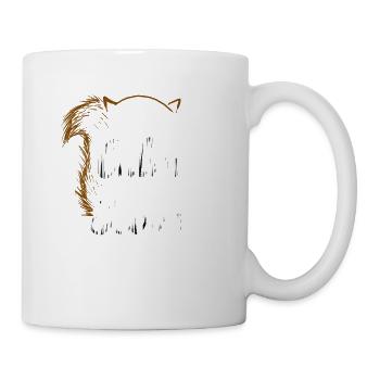 Keep Calm And Love Squirrels Chipmunks Animal Love - Mug - white - Right
