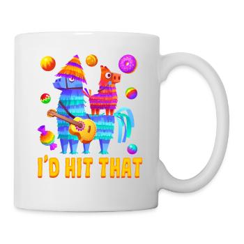 Drôle Meme Citation Taco Fête mexicaine, Fiesta Mexico - Mug blanc - blanc - Droite