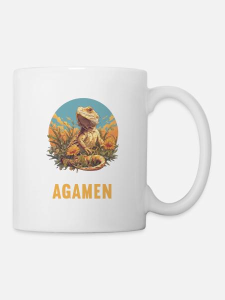 Agamen Agame - Tasse - Weiß