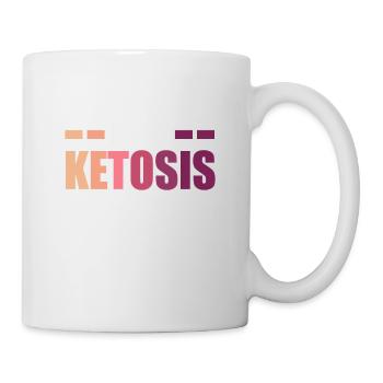 Unfortunately I can't, I'm in ketosis. - Mug - white - Right