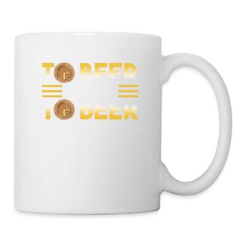 Bière ou pas bière - Mug blanc - blanc - Droite