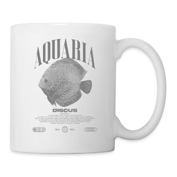 Diskus-Buntbarsch Fish Keeper Moderne Streetwear - Tasse - Weiß - Rechts