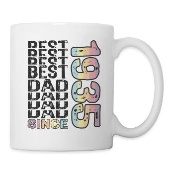 Best dad in the world since 1935 Father's Day - Mug - white - Right