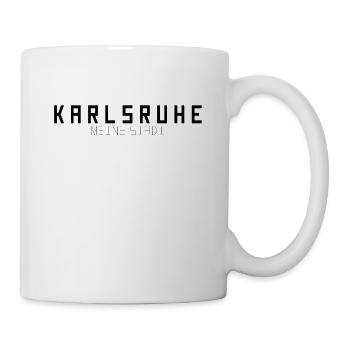 Karlsruhe Meine Stadt - Tasse - Weiß - Rechts