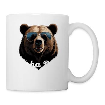 Alpha Dad Funny Dad Perfect Style - Mug - white - Right