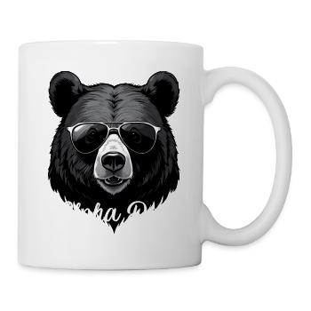Alpha Dad Funny Dad Perfect Style - Mug - white - Right