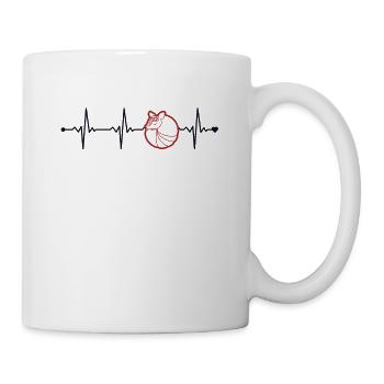 Armadillo Heartbeat Pink Fairy Chlamyphoridae - Mug - white - Right