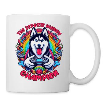 Power Play Pup - The Esports Husky Champion - Mug - white - Right