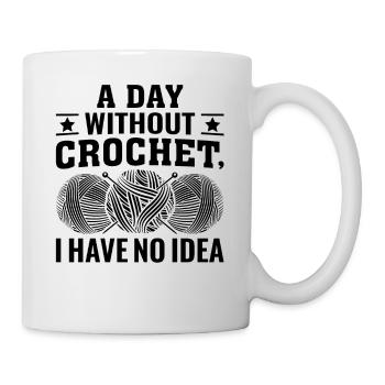 Une journée sans crochet que je n’ai pas idée - Funny Croch - Mug blanc - blanc - Droite