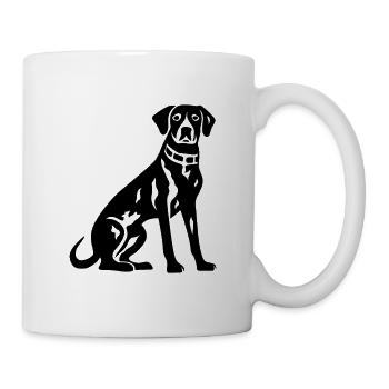 Dalmatian Dog Icon - Mug - white - Right
