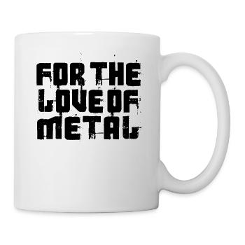 For The Love Of Metal - Mug - white - Right