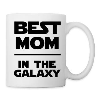 Meilleure maman de la galaxie - Mug blanc - blanc - Droite