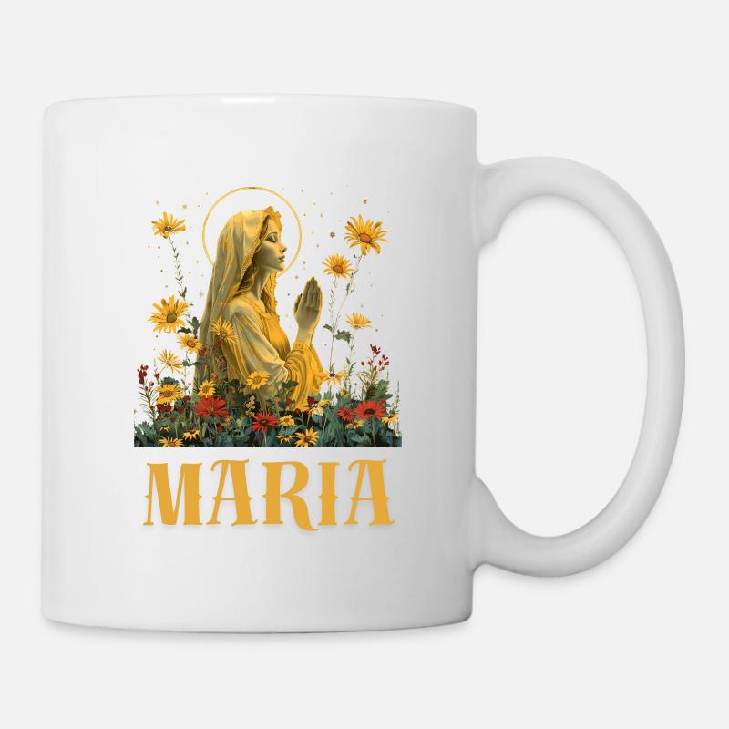 Maria - Tasse - Weiß