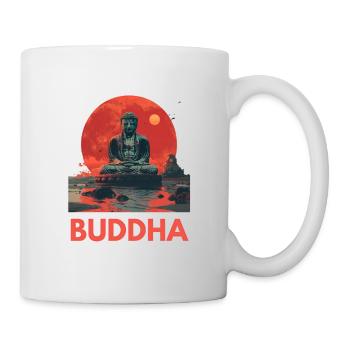 Bouddha, Bouddhiste, Namaste, Méditation, Bouddhisme - Mug blanc - blanc - Droite