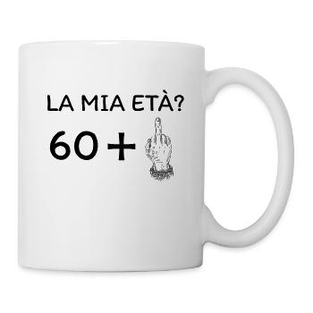 Mein Alter 61 - Tasse - Weiß - Rechts