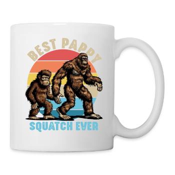 Best Pappy Squatch Ever - Mug - white - Right