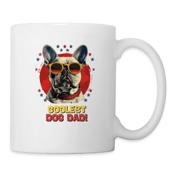 French Bulldog Coolest Dog Dad - Mug - white - Right