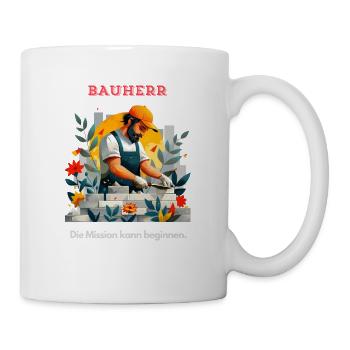 Mason Builder House Building Craft Gift - Mug - white - Right
