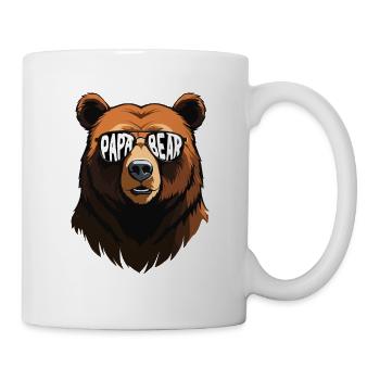 Bears Father Funny Style Father's Day Birthday - Mug - white - Right