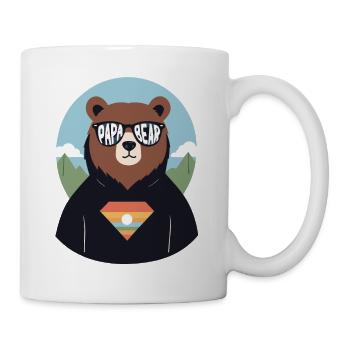 Bears Dad Funny Dad Perfect Style - Mug - white - Right