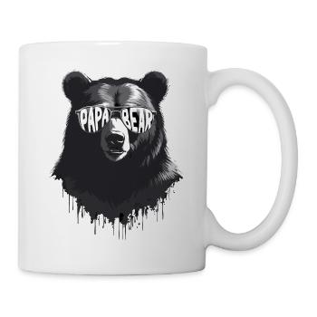 Funny Father Bear Dad Perfect Style - Mug - white - Right