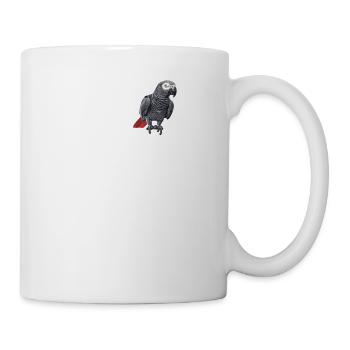 Graupapageien Graupapagei - Tasse - Weiß - Rechts