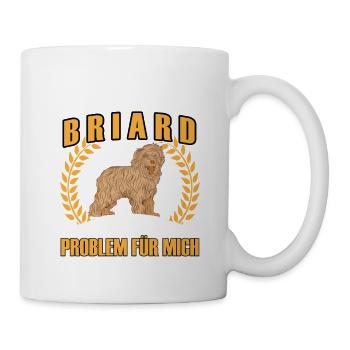 Smell of Briard Berger de Brie - Mug - white - Right