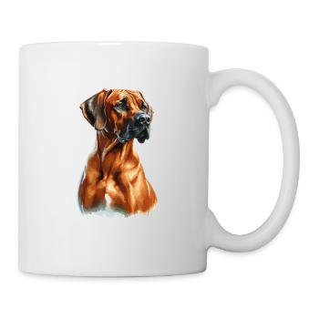 Watercolor Rhodesian Ridgeback - Mug - white - Right