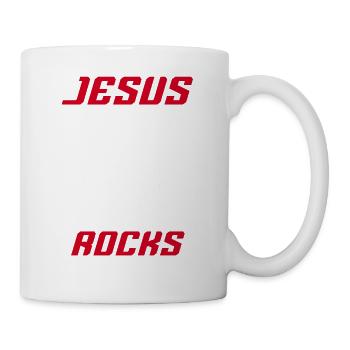 Drums Schlagzeuger Schlagzeugspieler Drummer - Tasse - Weiß - Rechts