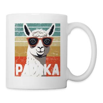 Papaka Drôle Dad Alpaga Style Parfait - Mug blanc - blanc - Droite