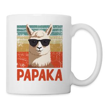 Papaka Drôle Dad Alpaga Style Parfait - Mug blanc - blanc - Droite