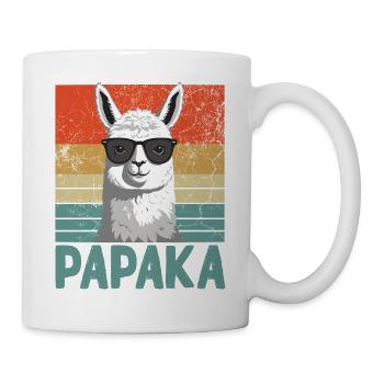 Papaka The Alpaca Dad Perfect Funny Dad - Mug - white - Right