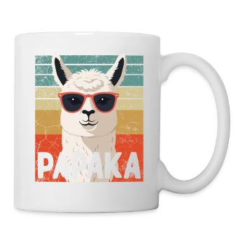 Papaka Drôle Dad Alpaga Style Parfait - Mug blanc - blanc - Droite