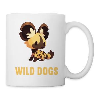 Chiens sauvages Chien sauvage - Mug blanc - blanc - Droite
