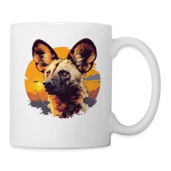 Chiens sauvages Chien sauvage - Mug blanc - blanc - Droite