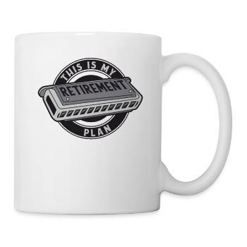 This Is My Retirement Plan Harmonist Harmonicist - Mug - white - Right